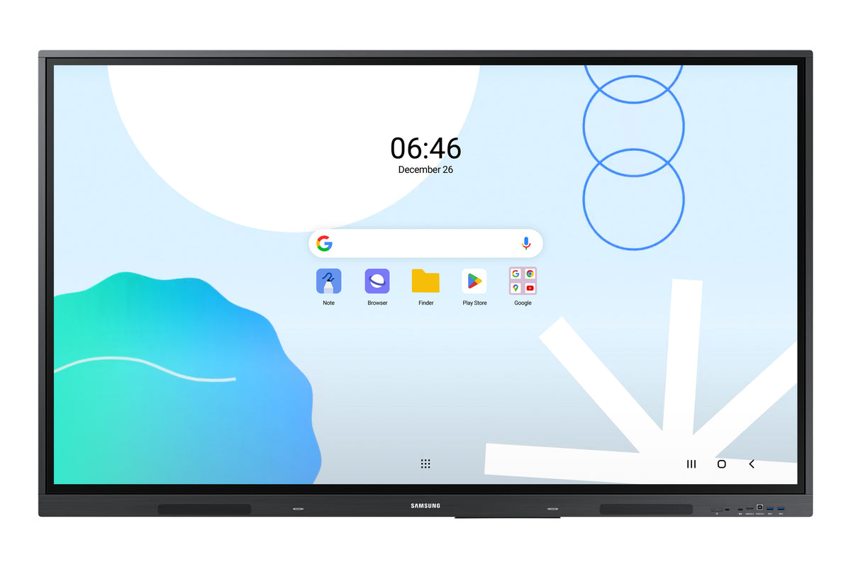 Samsung WA75D pizarra blanca interactiva 190,5 cm (75") 3840 x 2160 Pixeles Pantalla táctil Gris
