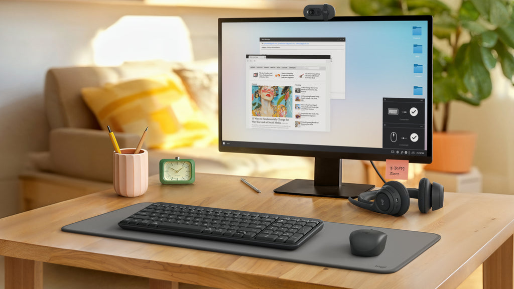Logitech 920-013457 teclado RF Wireless + Bluetooth QWERTZ Húngaro Grafito (3)