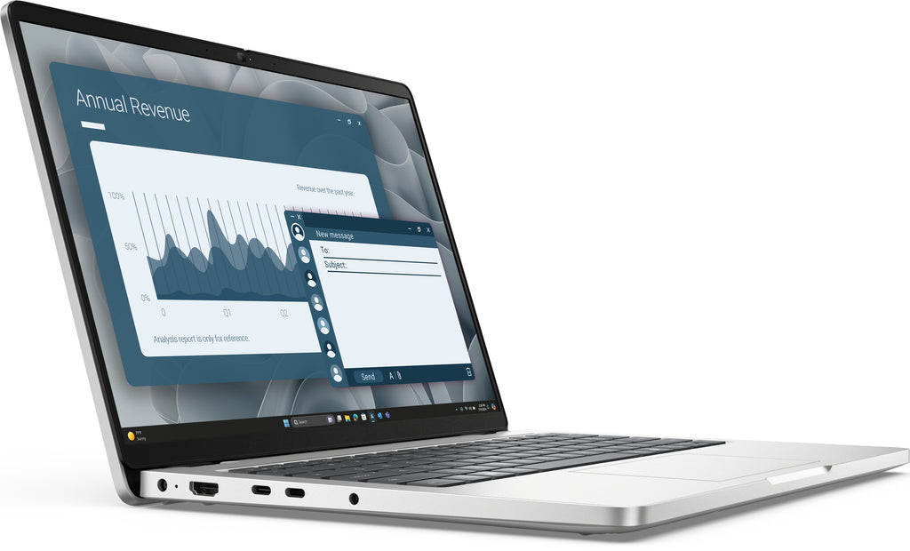 DELL Pro 14 PC14255 Copilot+ PC AMD Ryzen AI 7 350 Portátil 35,6 cm (14") Full HD+ 16 GB DDR5-SDRAM 1 TB SSD Wi-Fi 6E (802.11ax) Windows 11 Pro Platino Alemán (3)