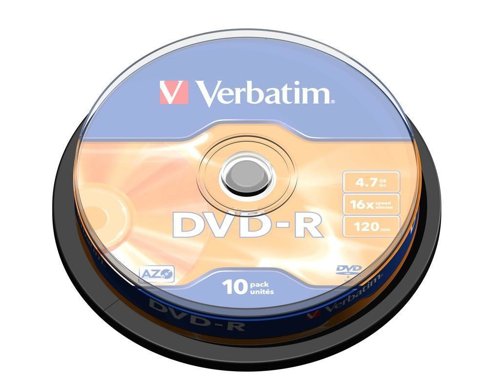 Verbatim DVD-R Matt Silver 4,7 GB 10 pieza(s) (2)