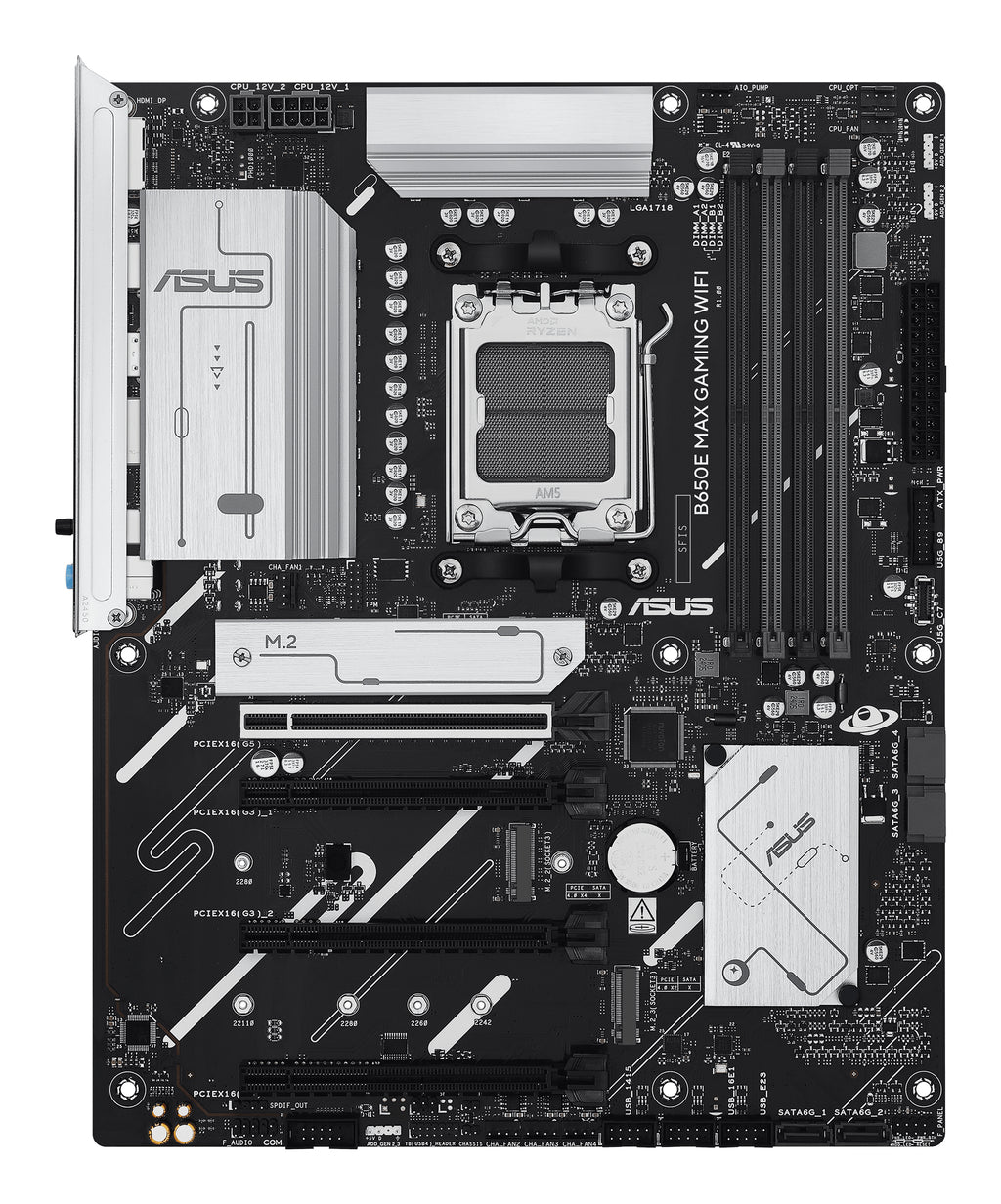 ASUS B650E MAX GAMING WIFI AMD B650 Zócalo AM5 ATX (3)