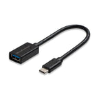 Microconnect USB3.1CAF02BH cable USB USB 3.2 Gen 1 (3.1 Gen 1) 0,2 m USB C USB A Negro (2)