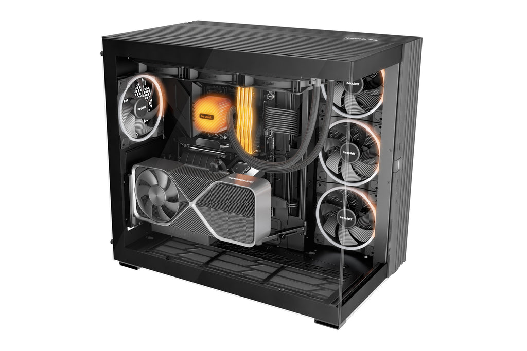 be quiet! Light Wings 140 mm PWM Reverse Black Carcasa del ordenador Ventilador