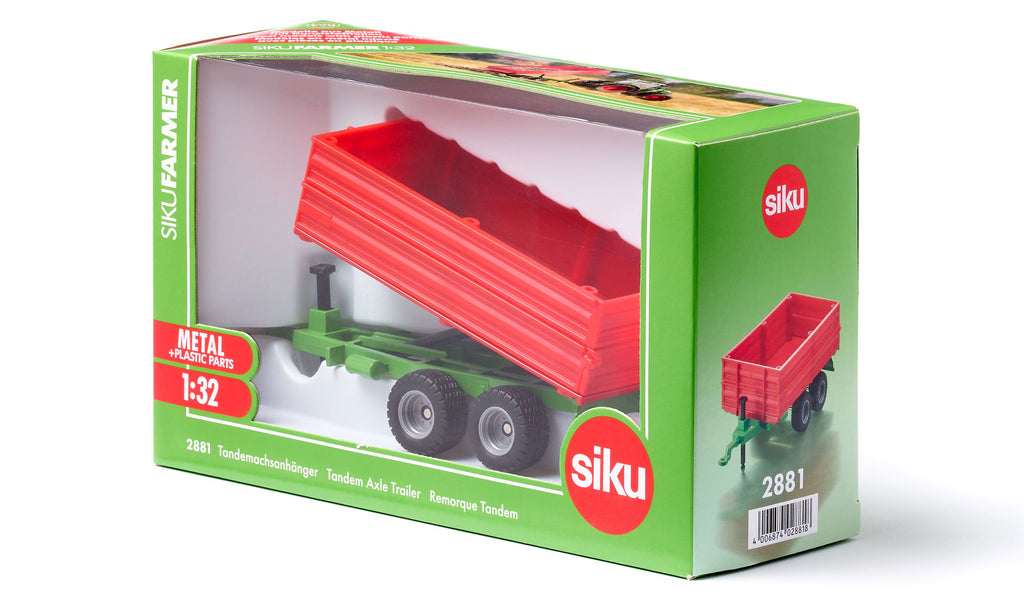 Siku Tandem-axle trailer Tráiler Previamente montado 1:32 (5)