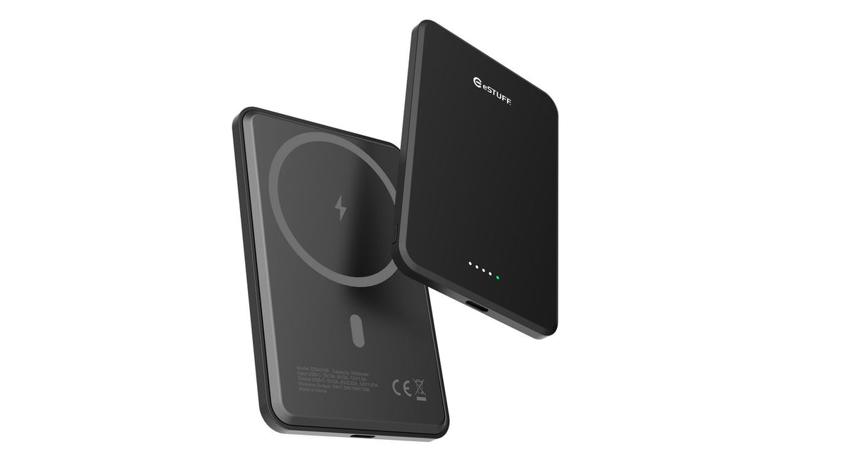 eSTUFF ES641100 batería externa Cargador inalámbrico Negro (5)