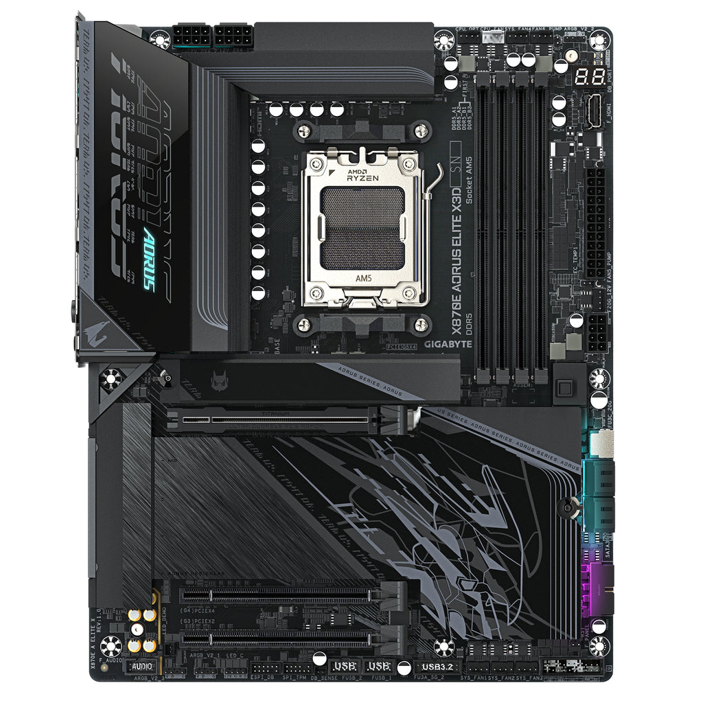 GIGABYTE X870E AORUS ELITE X3D AMD X870E Zócalo AM5 ATX (3)