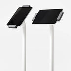 Capture Height Adjustable Tablet Floor Stand (White) Blanco (5)
