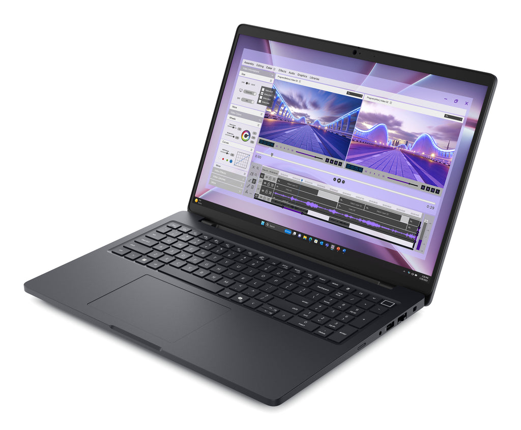 DELL Pro Max 16 MC16250 Intel Core Ultra 7 265H Estación de trabajo móvil 40,6 cm (16") Full HD+ 32 GB DDR5-SDRAM 1 TB SSD NVIDIA RTX PRO 500 Blackwell Wi-Fi 7 (802.11be) Windows 11 Pro Negro Español (2)