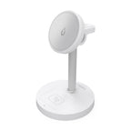 AISENS ASCH-15W3WC065-W cargador de dispositivo móvil Auriculares, Smartphone, Reloj inteligente Cargador inalámbrico Interior (2)
