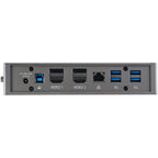 StarTech.com DK30A2DHUUE base para portátil y replicador de puertos Alámbrico USB 3.2 Gen 1 (3.1 Gen 1) Type-B Negro, Gris (7)