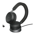 Jabra Evolve2 75 Auriculares Inalámbrico Diadema Oficina/Centro de llamadas USB Tipo C Bluetooth Base de carga Negro (4)
