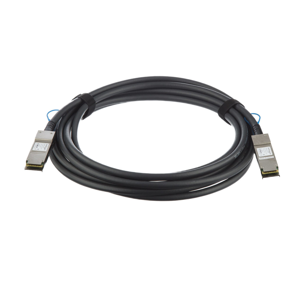 StarTech.com QSFPH40GCU5M Cable de fibra óptica e InfiniBand QSFP+ Negro