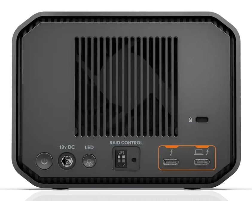 SanDisk G-RAID PROJECT 2 disque dur externe 52 To 7200 tr/min USB Type-C 3.2 Gen 2 (3.1 Gen 2) Noir, Gris (3)