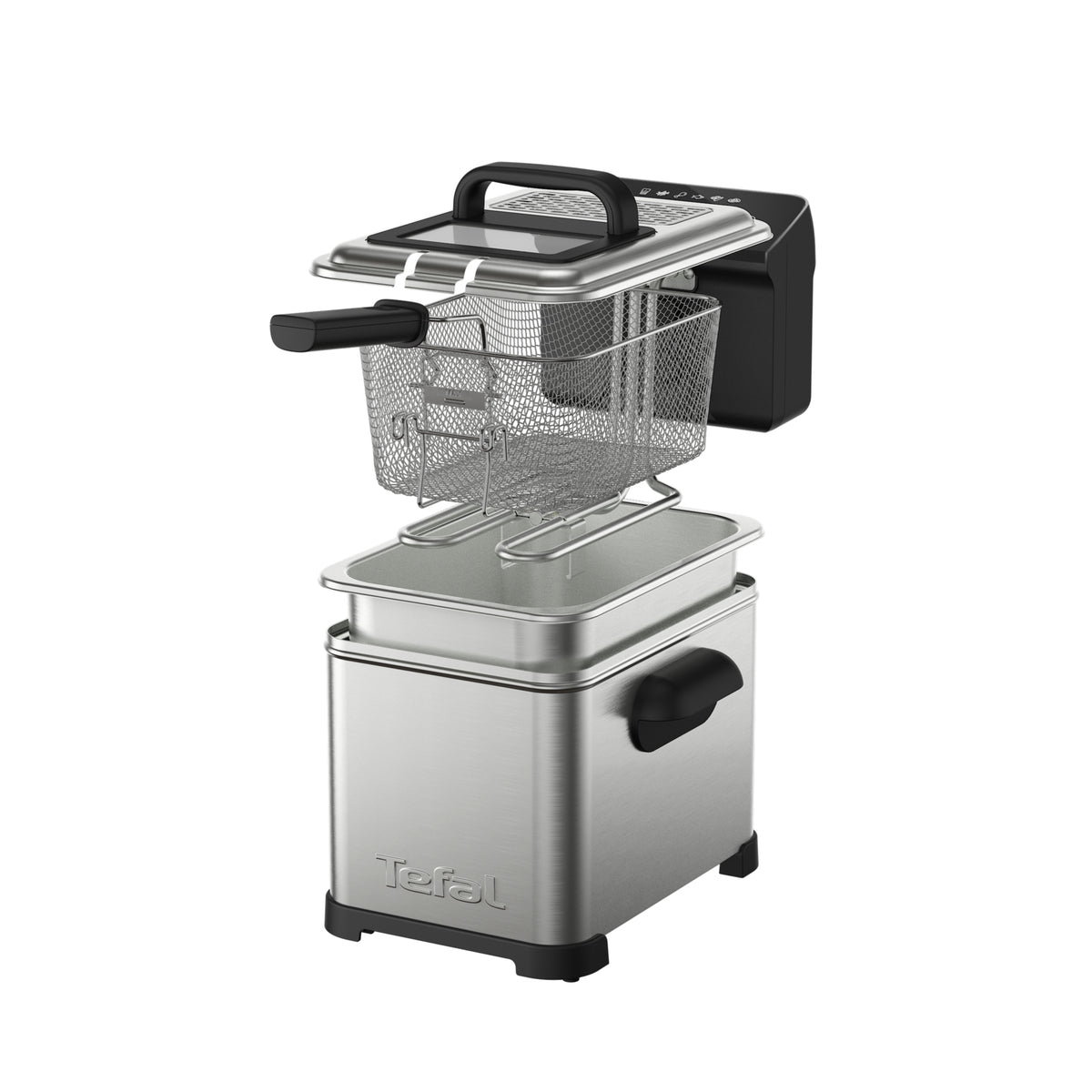 Tefal Family Pro FR507D Sencillo 4 L Independiente 2400 W Freidora Acero inoxidable (6)