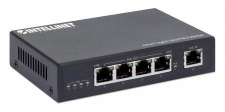 Intellinet 561617 ampliador de red Transmisor de red Negro 10, 100, 1000 Mbit/s (2)