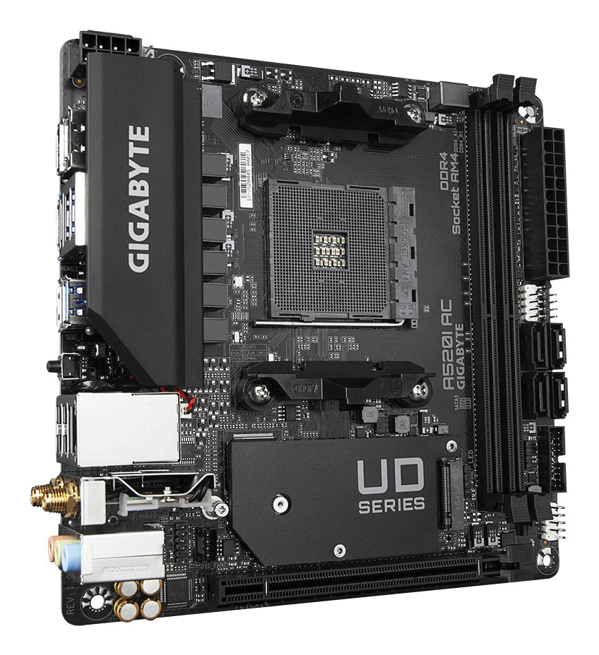GIGABYTE A520I AC placa base AMD A520 Zócalo AM4 mini ITX (4)
