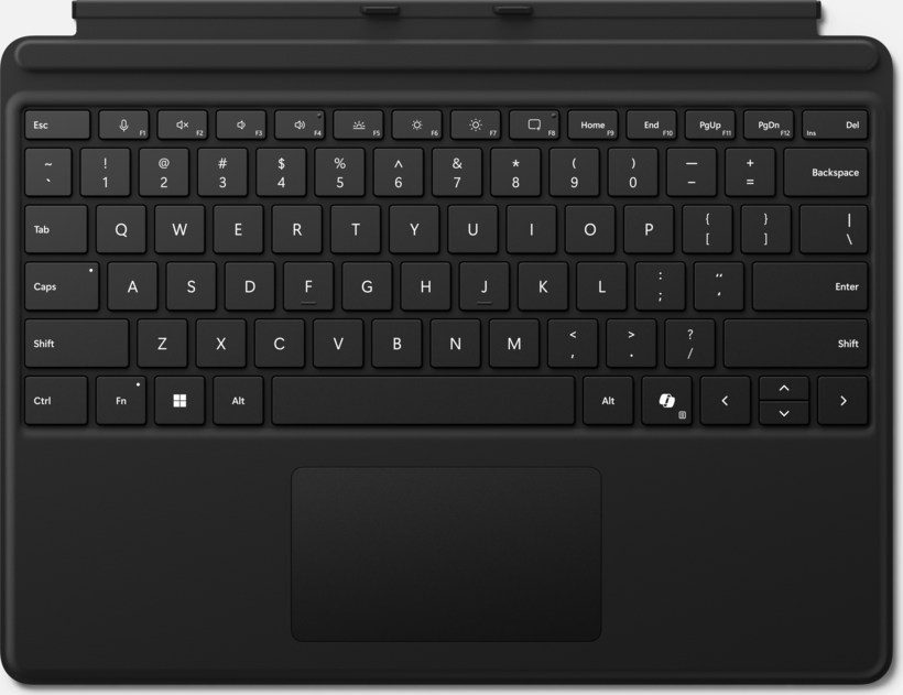 Teclado - con panel táctil, acelerómetro - QWERTY - español - negro