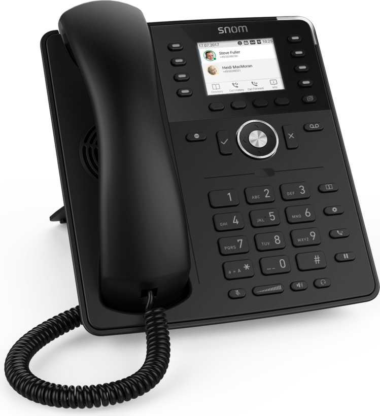 Teléfono fijo Snom D717 IP negro 4397 (4)