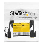 StarTech.com HD2VGAMM3 adaptador de cable de vídeo 0,9 m VGA (D-Sub) HDMI + Micro USB Negro (6)