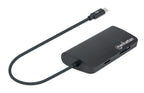 Manhattan 152372 base para portátil y replicador de puertos USB 3.2 Gen 1 (3.1 Gen 1) Type-C Negro (2)