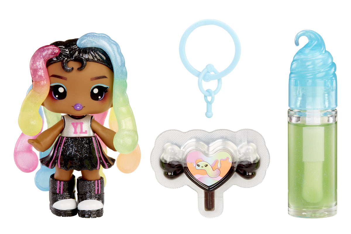 MGA Entertainment Yummiland Lip Gloss Doll Sour Sweeties - Sasha Sourworms (2)