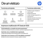 HP DeskJet 4330 Inyección de tinta térmica A4 4800 x 1200 DPI 8,5 ppm Wifi (4)