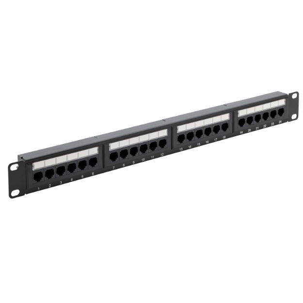 connektgear panel de parcheo de 24 puertos IDC de impacto de 19 pulgadas (90-0030)