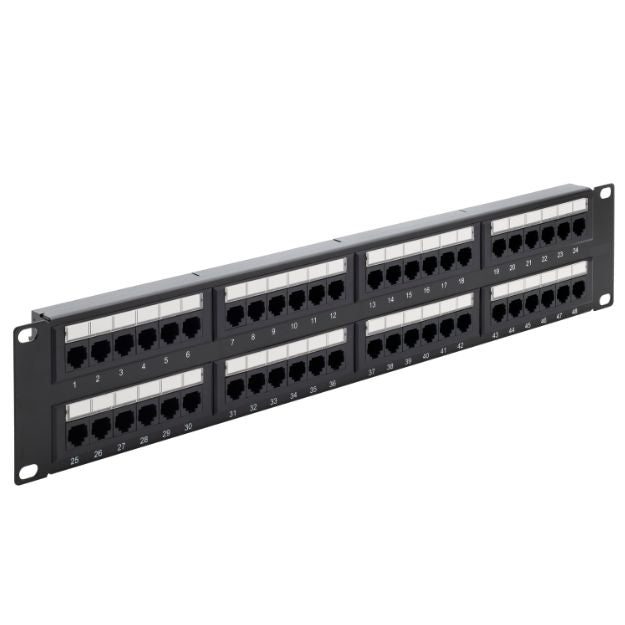 connektgear panel de parcheo de 48 puertos IDC de impacto de 19 pulgadas (90-0046)