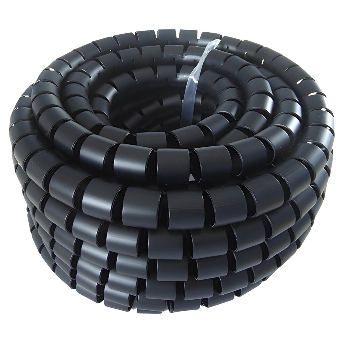connektgear 10m espiral organizador de cables con herramienta de aplicación 20mm