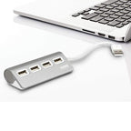 Port Designs 900120 hub interfaz USB 2.0 480 Mbit/s Gris (2)