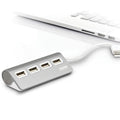 Port Designs 900120 hub interfaz USB 2.0 480 Mbit/s Gris