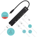 i-tec C31TRAVELEASYDOCKPD base para portátil y replicador de puertos Alámbrico USB 3.2 Gen 1 (3.1 Gen 1) Type-C Negro (4)