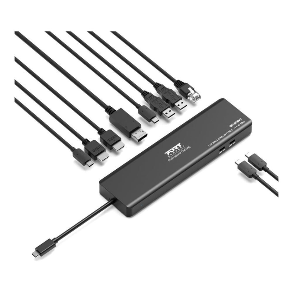 Port Designs Connect Base conexión móvil 1 X 4K USB-C