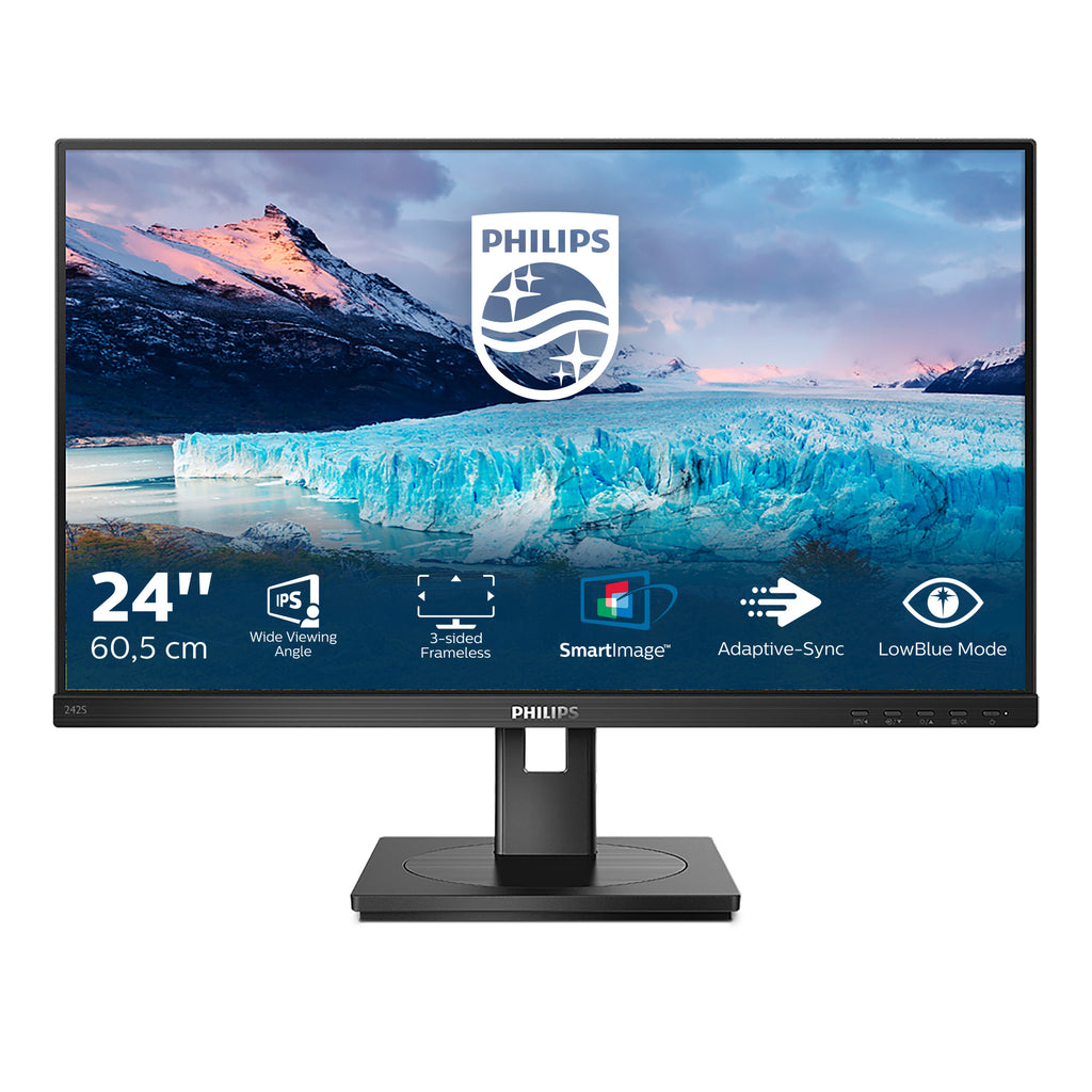 Philips S Line 242S1AE/00 pantalla para PC 60,5 cm (23.8") 1920 x 1080 Pixeles Full HD LED Negro (2)