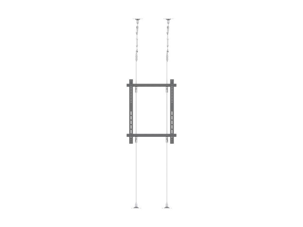 Multibrackets 7055 soporte para pantalla de señalización 165,1 cm (65") Negro (2)