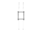 Multibrackets 7055 soporte para pantalla de señalización 165,1 cm (65") Negro (2)