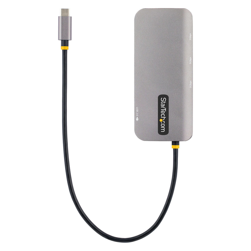 StarTech.com 127B-USBC-MULTIPORT base para portátil y replicador de puertos Alámbrico USB 3.2 Gen 1 (3.1 Gen 1) Type-C Gris (8)
