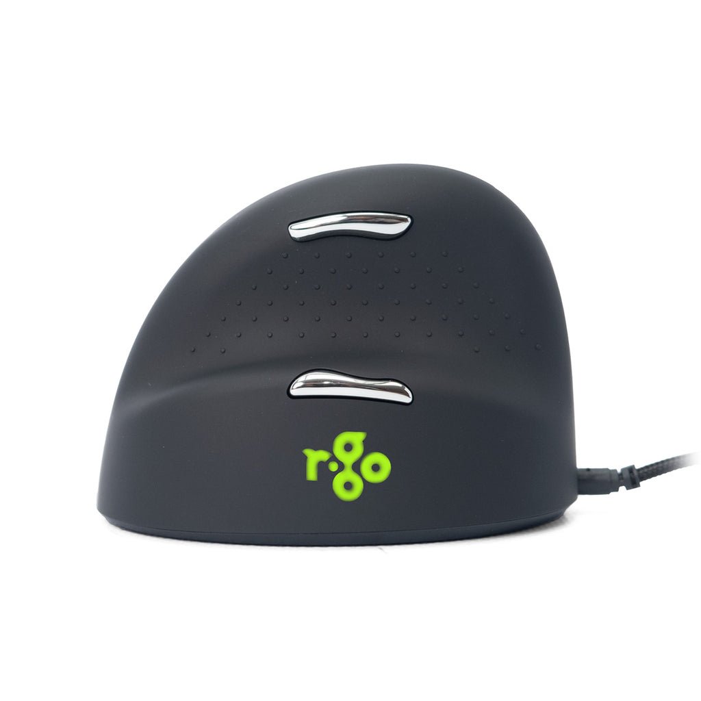 R-Go Tools RGOHELELA ratón Oficina Izquierda USB tipo A Óptico 2400 DPI