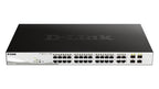 D-Link DGS-1210-24P Gestionado L2 Gigabit Ethernet (10/100/1000) Energía sobre Ethernet (PoE) Negro (4)