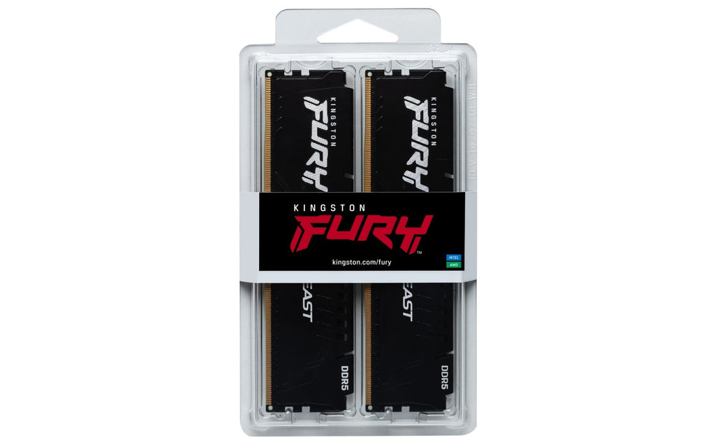 Kingston Technology FURY Beast 128 Go 5600MT/s DDR5 CL40 DIMM (Kit de 2) Noir (5)