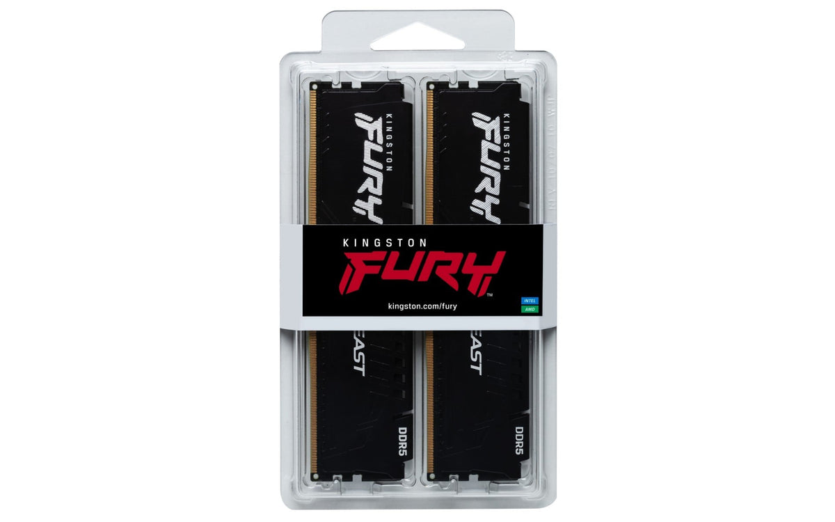 Kingston Technology FURY Beast 128 Go 5600MT/s DDR5 CL40 DIMM (Kit de 2) Noir (5)