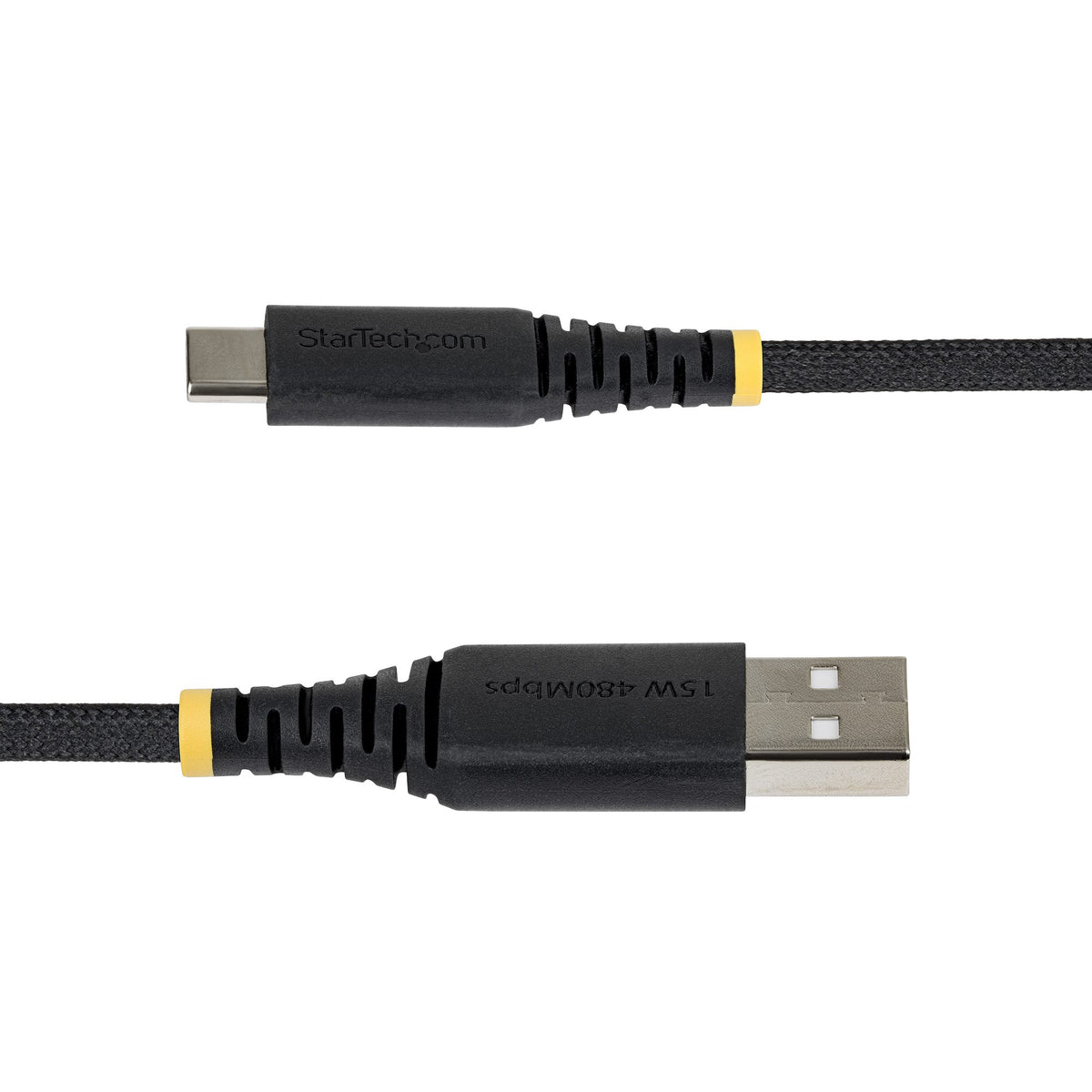 StarTech.com USB2AC15CMBR cable USB USB 2.0 0,15 m USB A USB C 0,48 Gbit/s Negro (4)