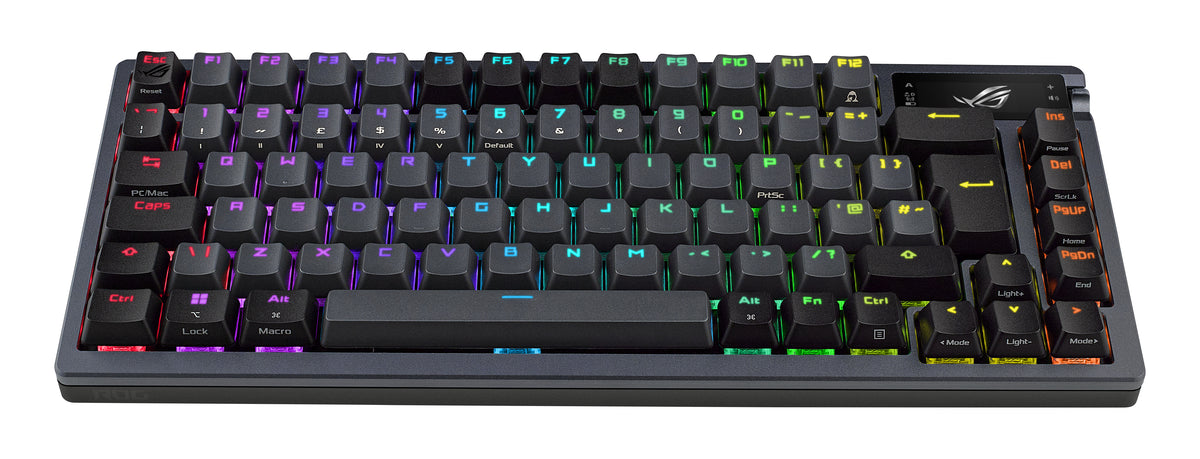 ASUS M701 ROG AZOTH/NXRD/FR teclado Juego USB + RF Wireless + Bluetooth AZERTY Francés Negro (3)