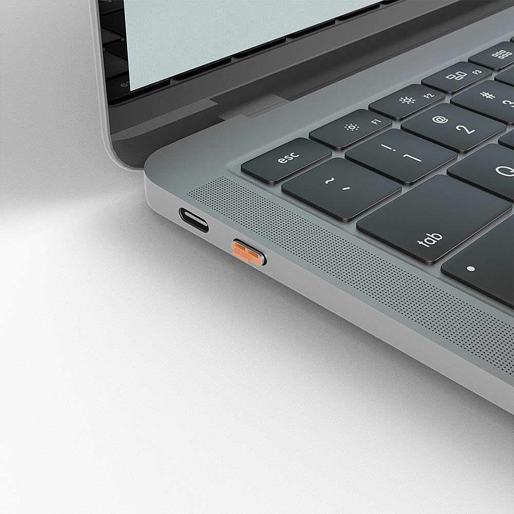 Lindy 40440 bloqueador de puerto USB Tipo C Naranja Acrilonitrilo butadieno estireno (ABS) 10 pieza(s) (5)