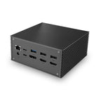 Lindy 43378 base para portátil y replicador de puertos Alámbrico USB 3.2 Gen 2 (3.1 Gen 2) Type-C Gris (2)