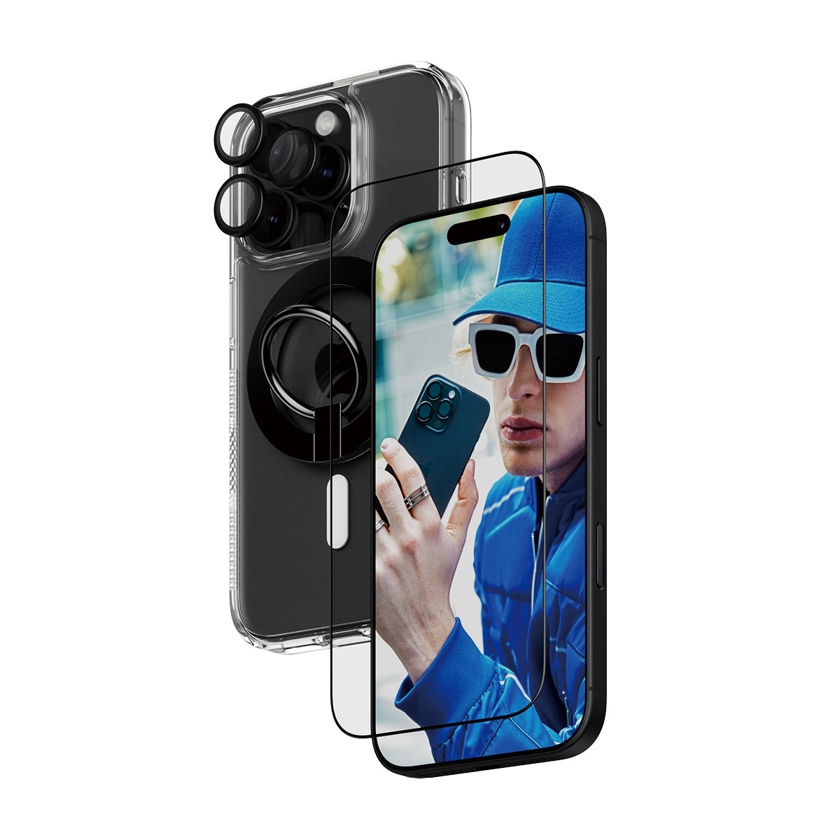 PanzerGlass ® 4-in-1 Protection Bundle iPhone 16 Pro Protector de pantalla Apple 1 pieza(s)