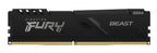 Kingston Technology FURY Beast módulo de memoria 1 x 8 GB 3600 MT/s 288-pin DIMM