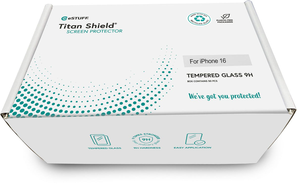 eSTUFF ES501432-50BULK protector de pantalla o trasero para teléfono móvil Apple 1 pieza(s) (5)