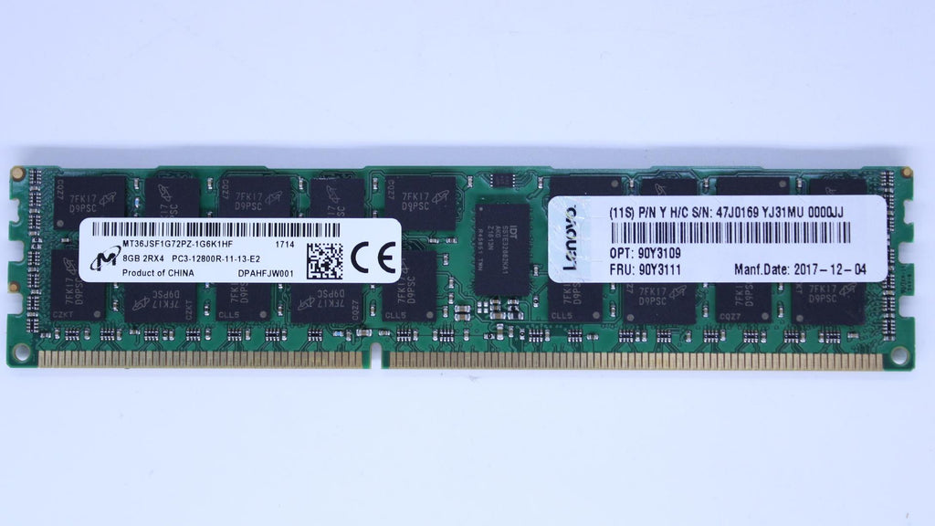IBM Memoria 8Gb 90Y3111-RFB – Reacondicionado
