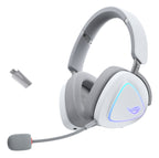 ASUS ROG Delta II Auriculares Inalámbrico y alámbrico Diadema Juego USB Tipo C Bluetooth Blanco (2)